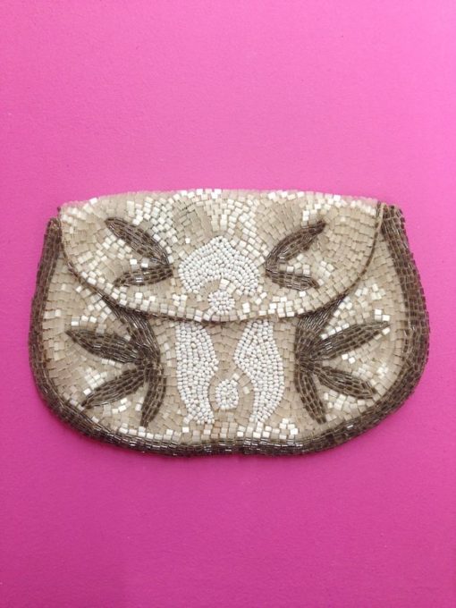 Petite 1920s Vintage Beaded Purse