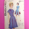 Butterick 1960s Teen Princess Dress Pattern 2611