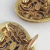Sparkly Heart Vintage Earrings by Kirks Folly signed Kirks Folly inside