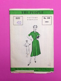 The People 1950s Dress Pattern no.348