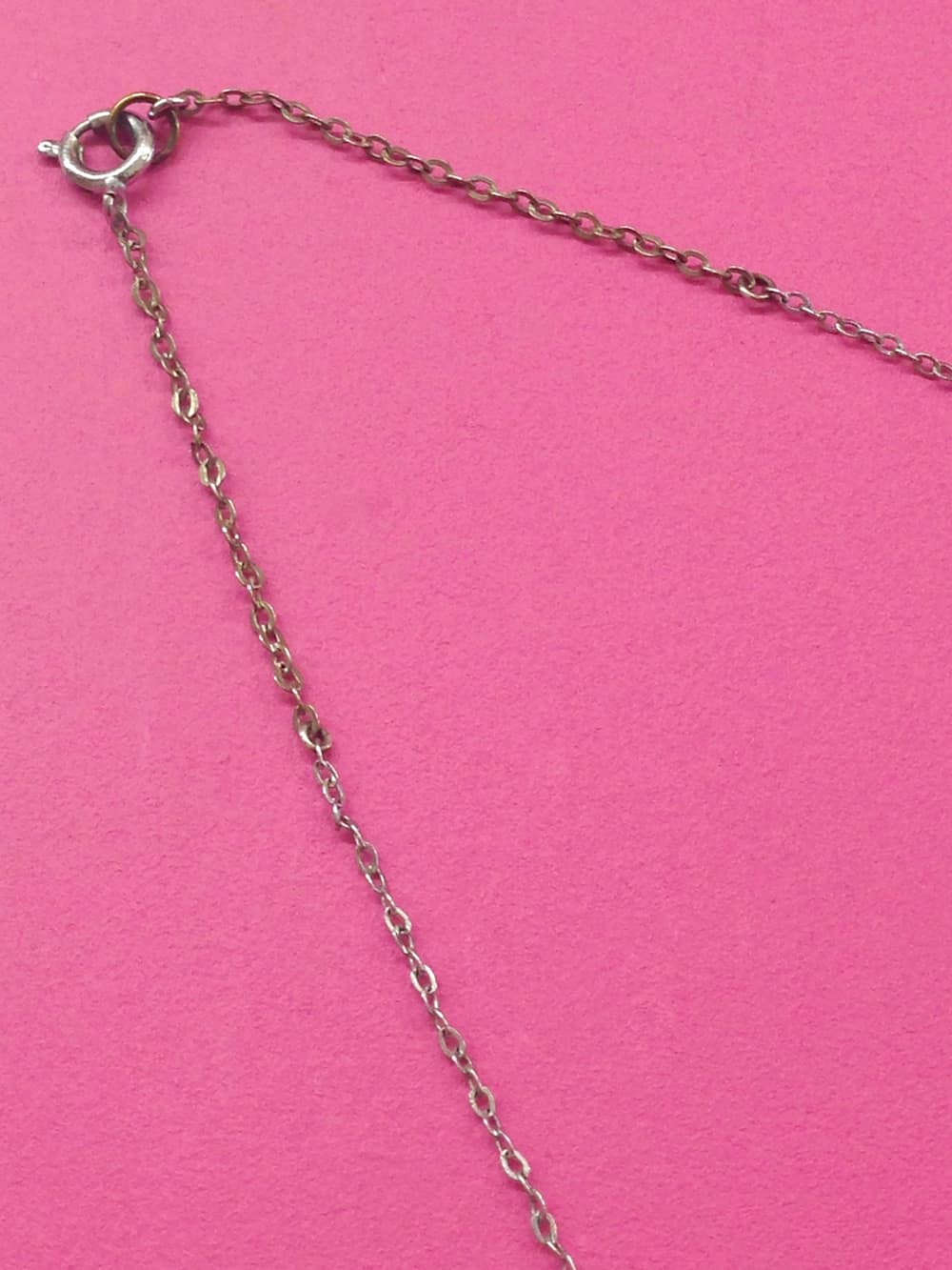 Demi Parure Necklace and Brooch Set 1960 chain extension