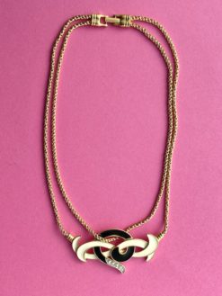 image of a Vintage 80s Bergdorf Goodman necklace
