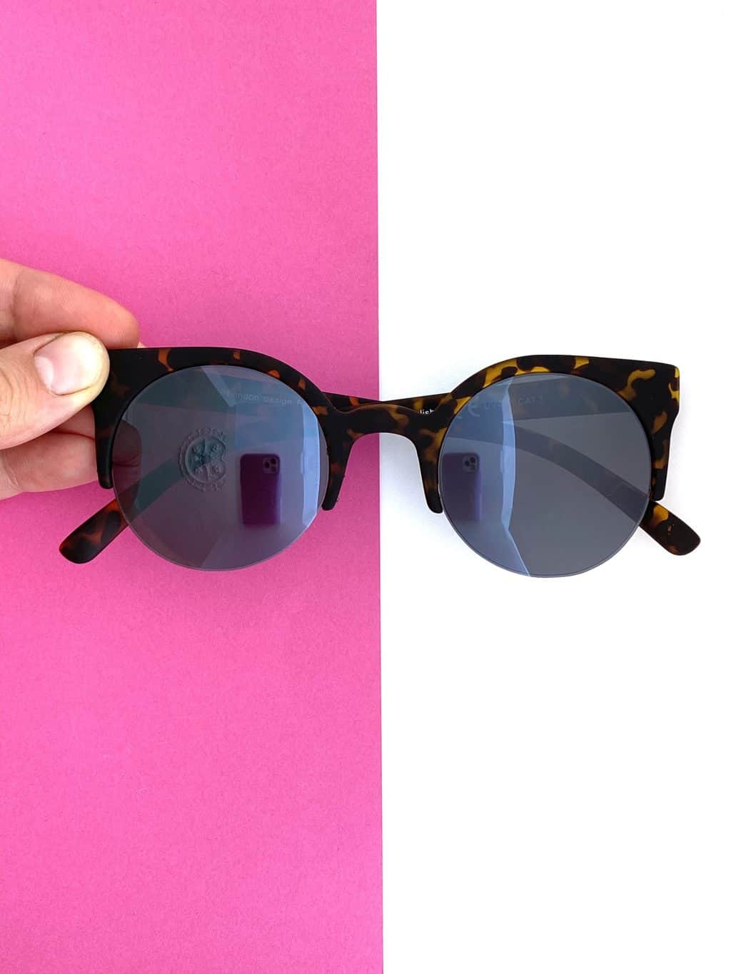 Katya Clubmaster Vintage Sunglasses - Image 6