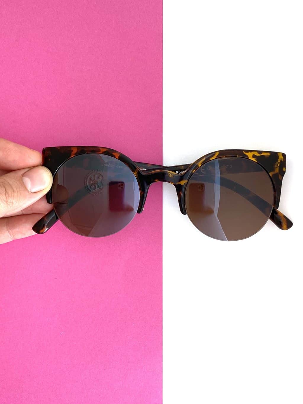 Katya Clubmaster Vintage Sunglasses - Image 8
