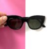 image of a pair of Uma Sunglasses Cat Eye with Black frame