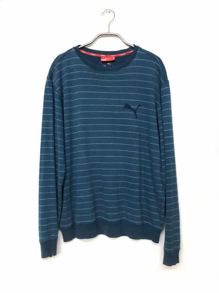 puma striped sweatshirt