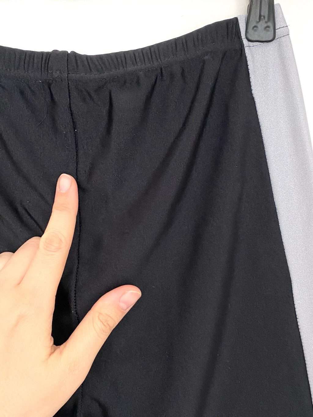 Black and Silver Sports Leggings - Size S/M