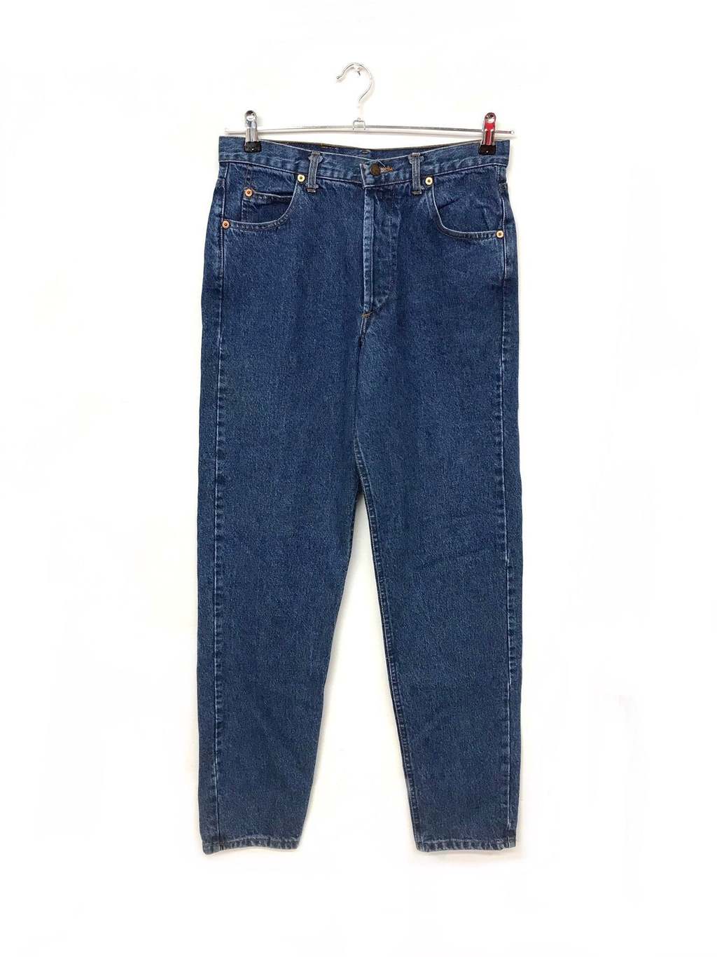 Vintage mom jeans in dark blue with high rise - W31 x L31.5 - St Cyr ...