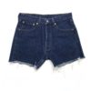 LEVIS Vintage Cut-Off 501xx Shorts in Mid-Blue MADE in USA