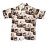 Abstract Vintage Shirt Squares
