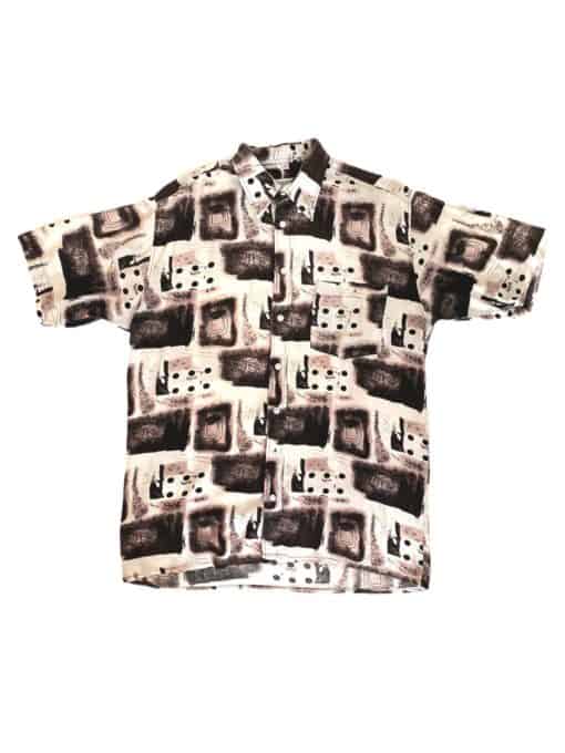 Abstract Vintage Shirt Squares