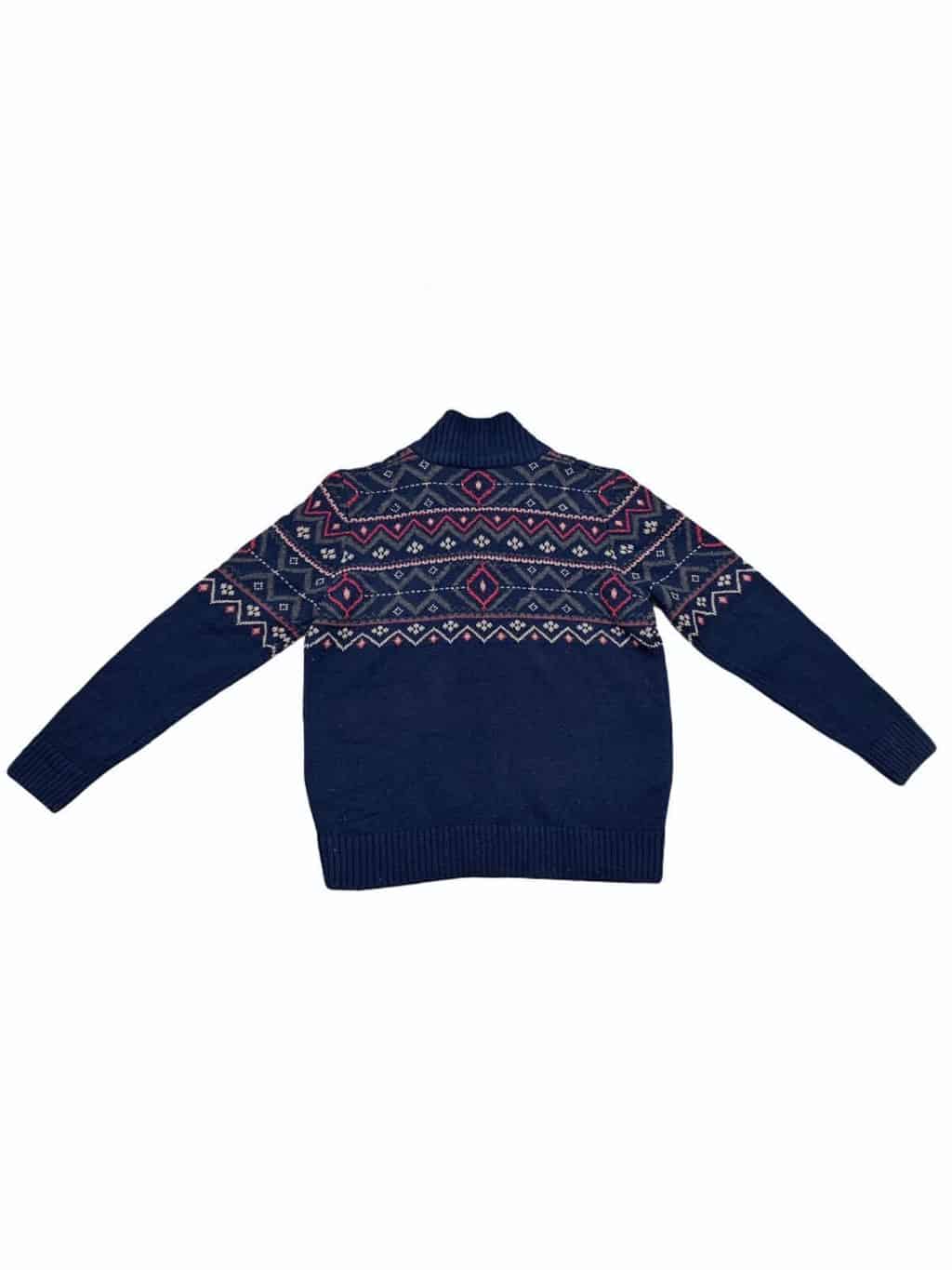 Buy F&F Navy Blue Family Fairisle Knitted Jumper from the Laura