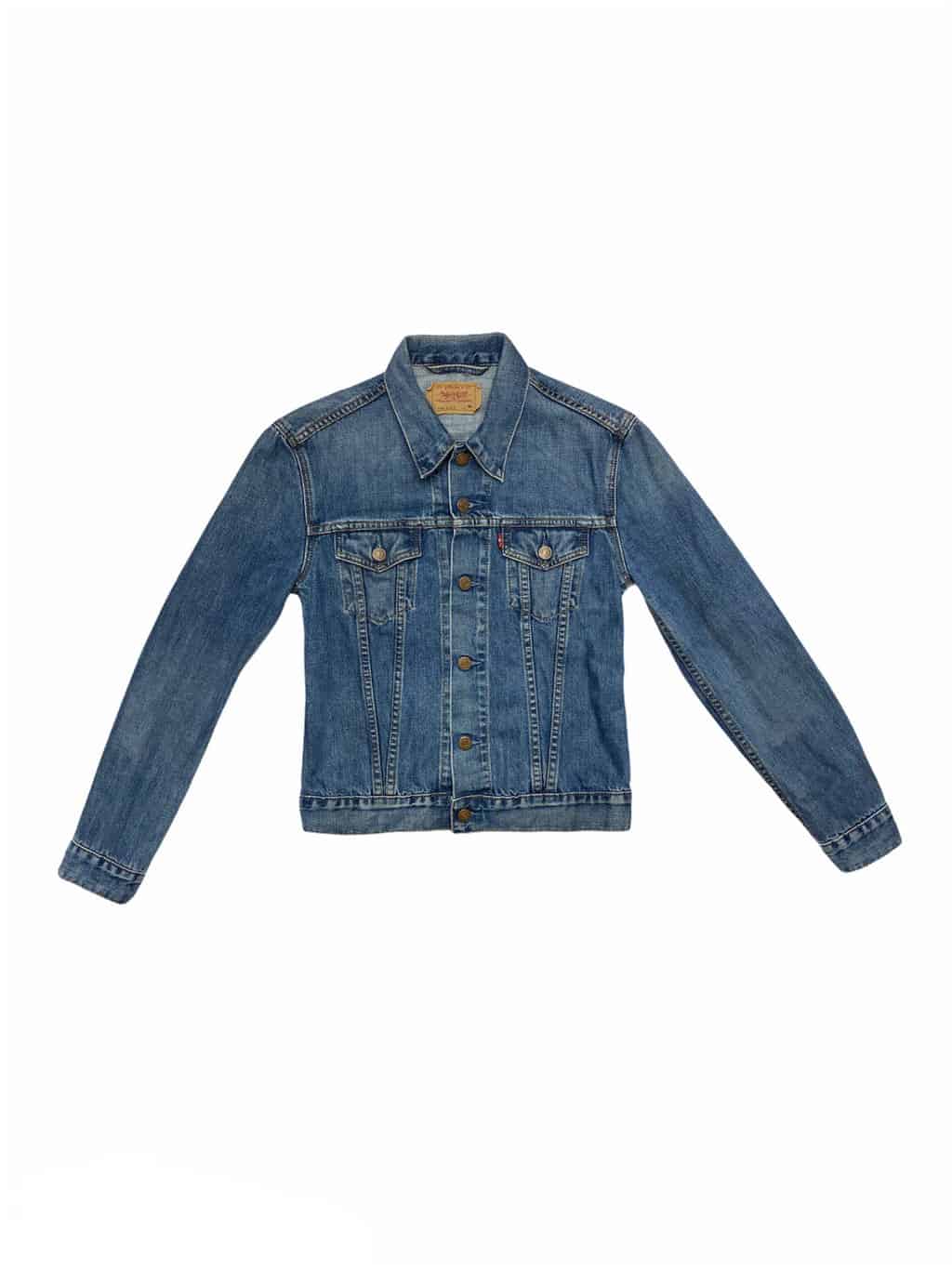 Vintage Levis Denim Jacket For Girls in Lovely Dark Blue 00s - M - St Cyr  Vintage