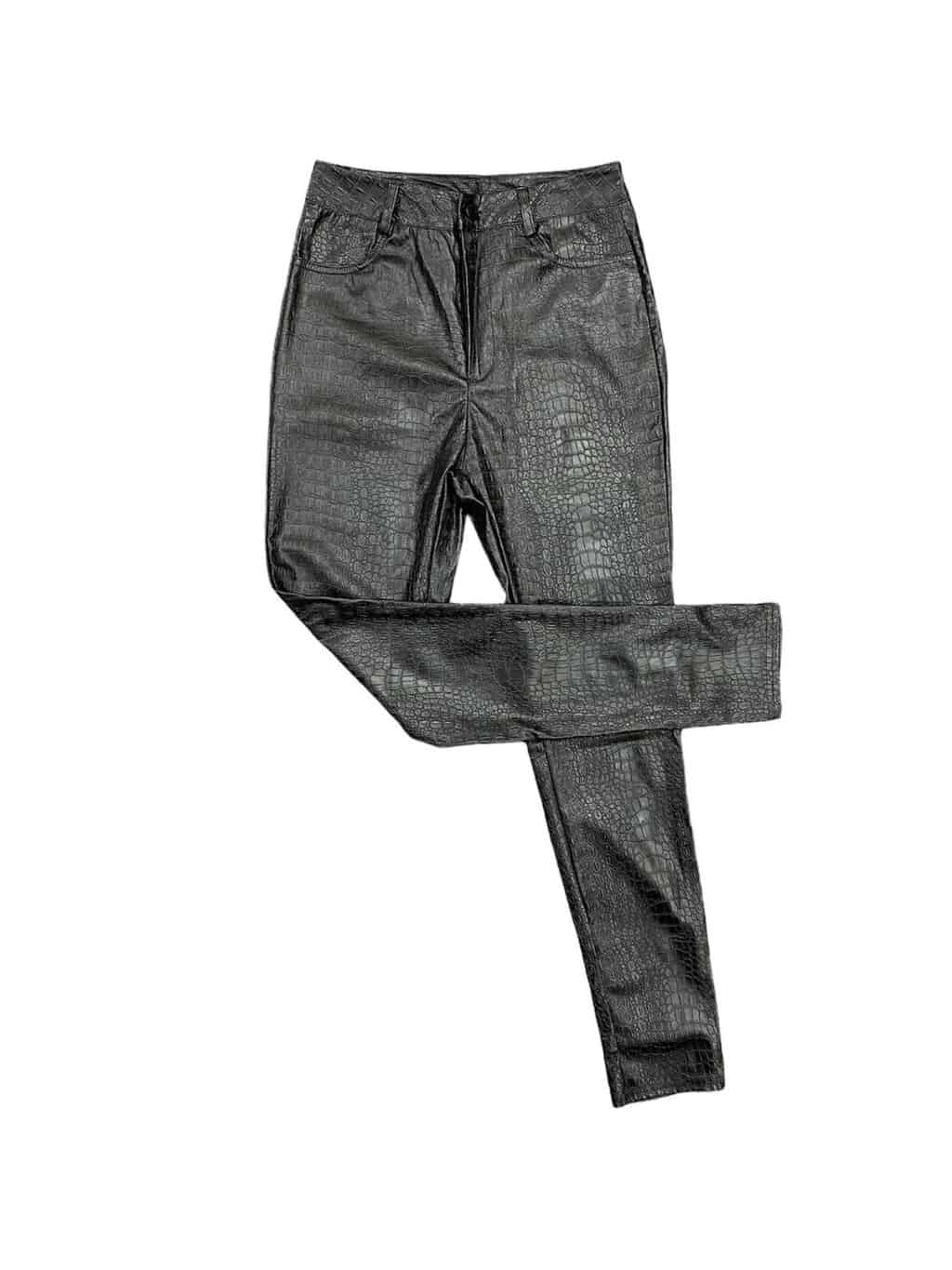 Y2K Grunge Utility Capri Pants (XS)