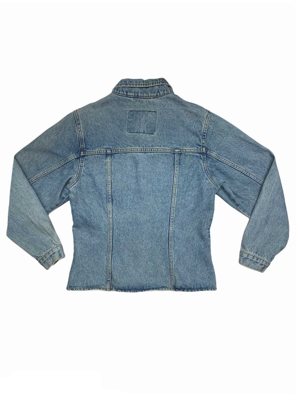 Vintage Denim Wrangler Jean Jacket Light Blue - Womens S/M - St Cyr Vintage