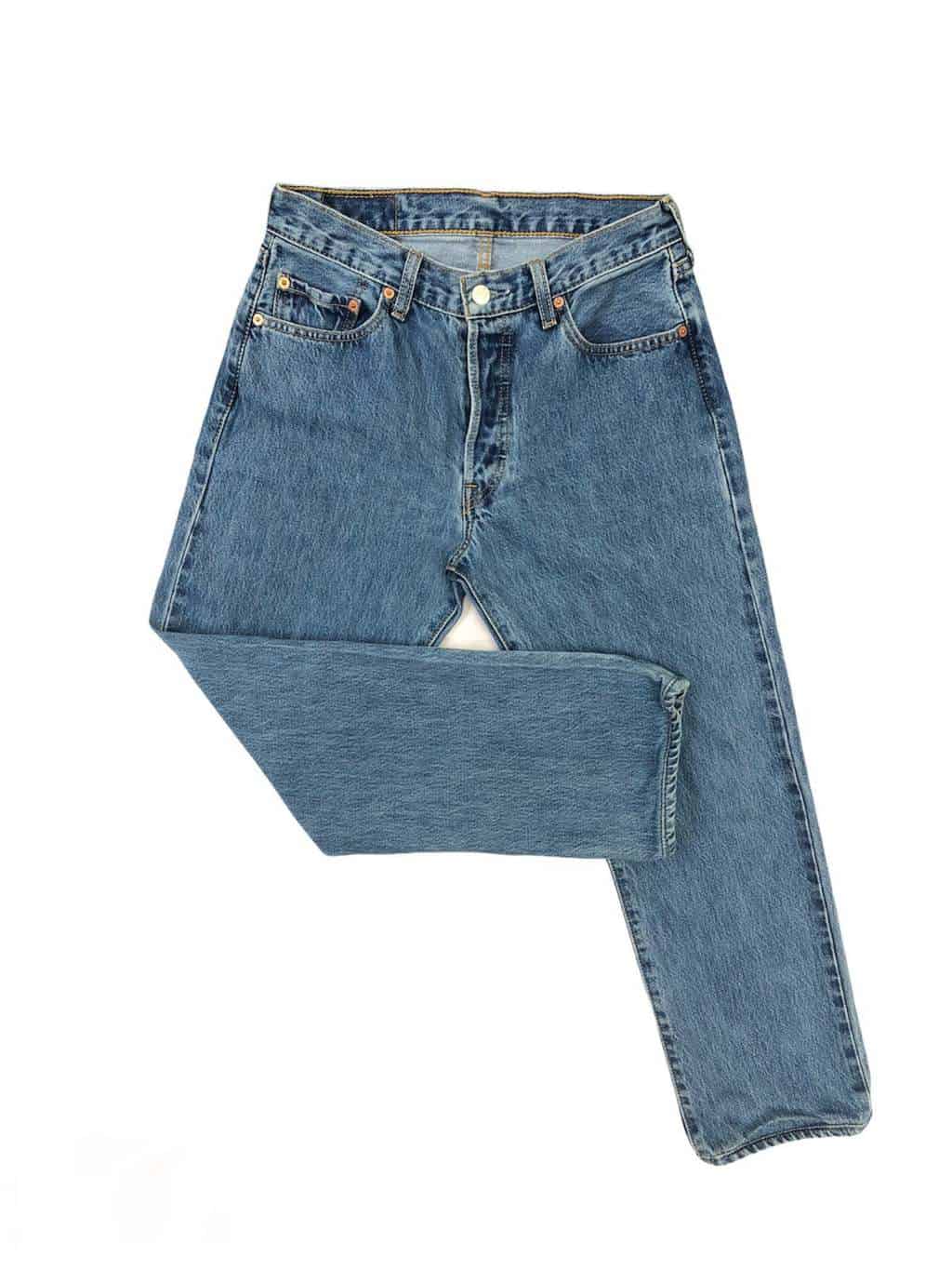 90s Vintage Levis 501 straight leg blue Jeans - W30 x L27 - St Cyr Vintage