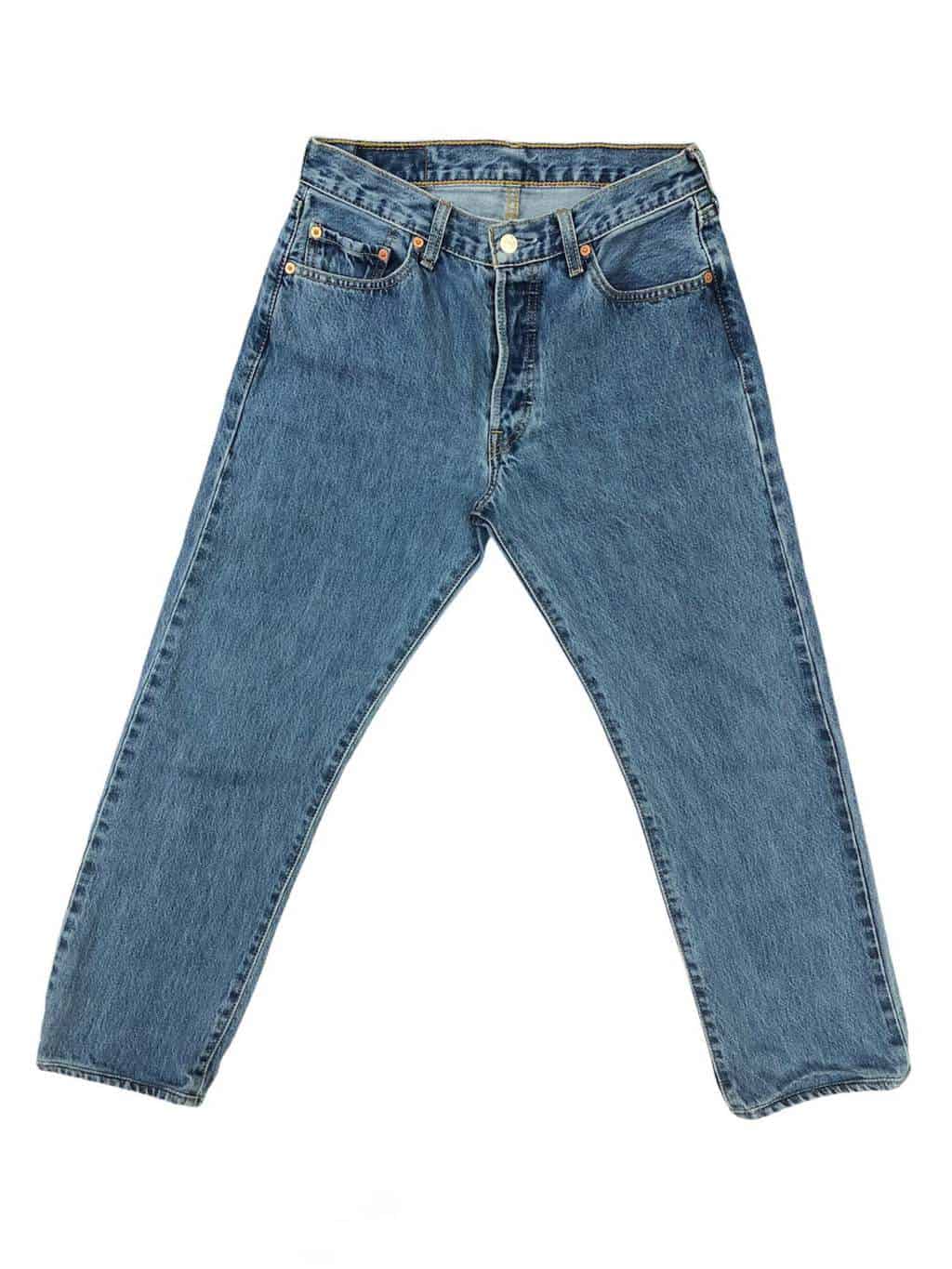 90s Vintage Levis 501 straight leg blue Jeans - W30 x L27 - St Cyr Vintage