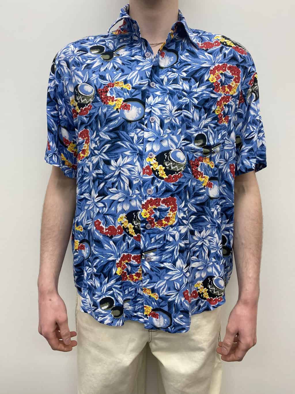 Floral Hawaiian T-Shirt