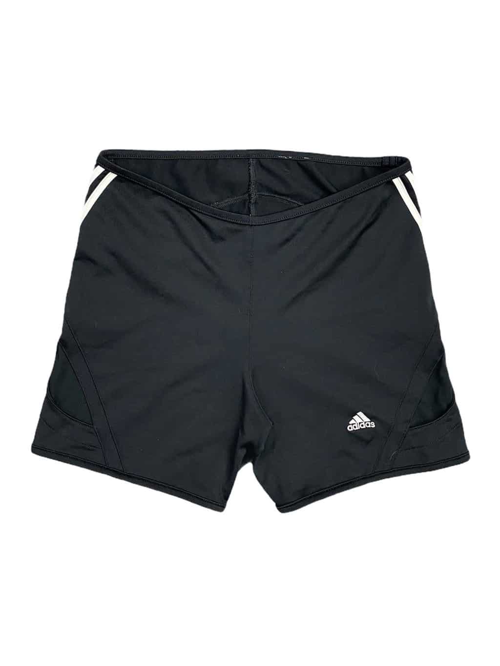 Women's Adidas Booty Shorts in Black with White - XS/S - St Cyr Vintage