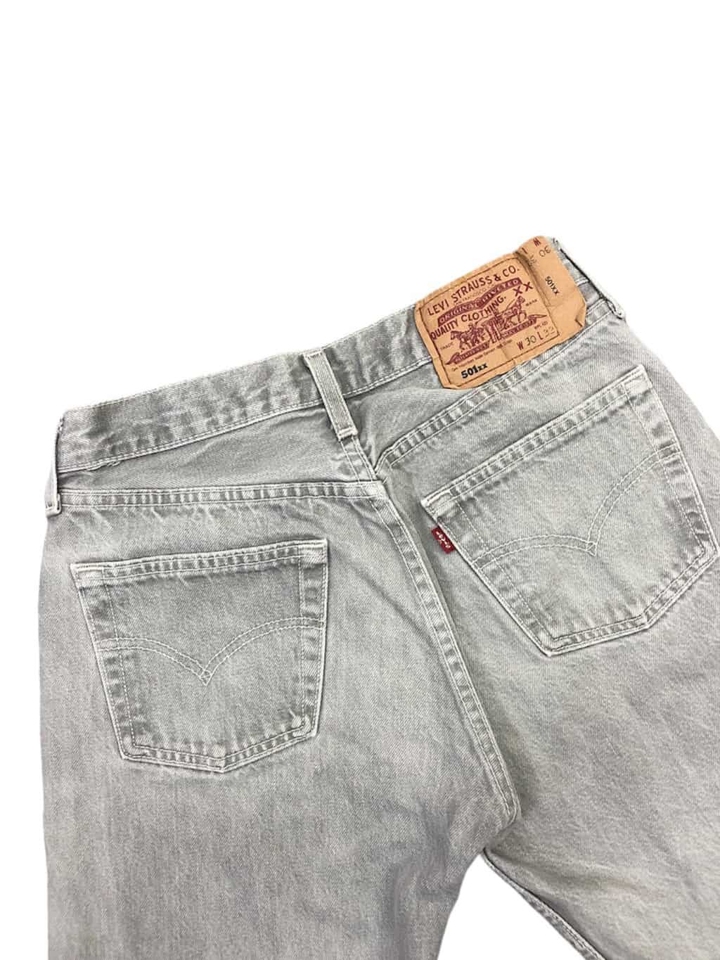 1990s vintage rare Levis 501xx jeans in light grey denim - W28 x L30 - St  Cyr Vintage