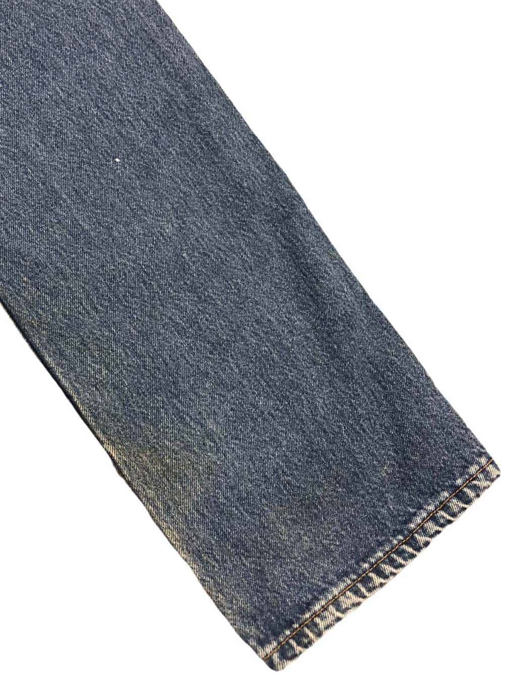 Y2K customised Levis 501 jeans in mid-blue stonewash denim - W29 x L31 - Image 9