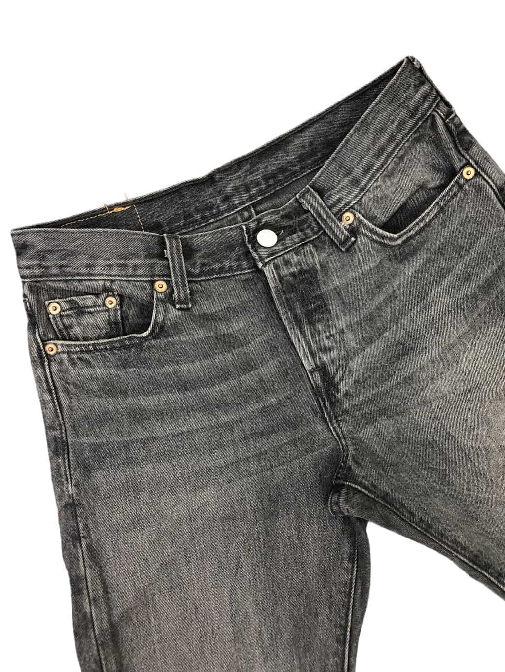 Grey Stonewash Denim Levis 501 Jeans - St Cyr Vintage