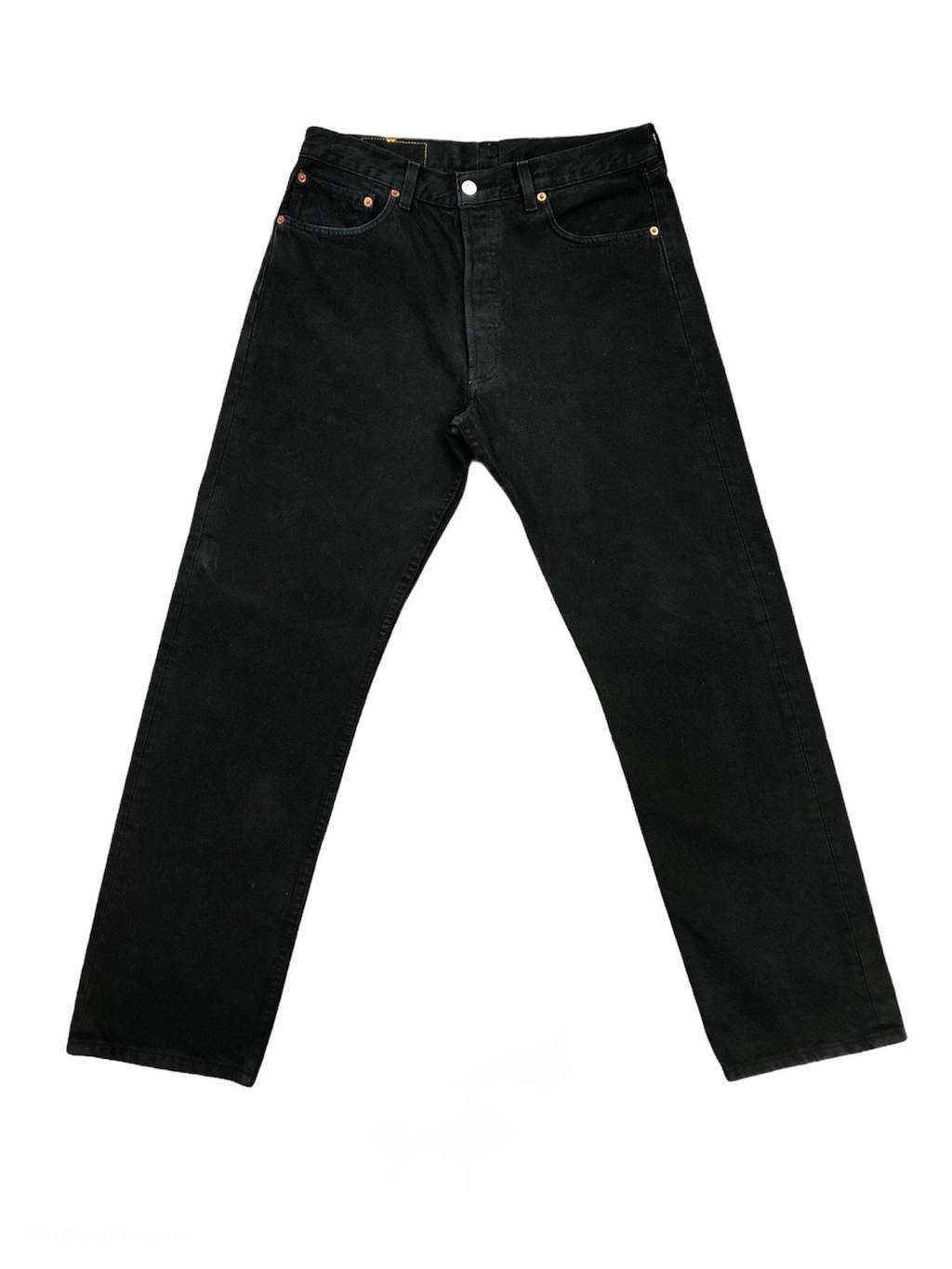 90s vintage Levis 501 jeans in black-grey, grunge denim - W31 x L30 - St  Cyr Vintage