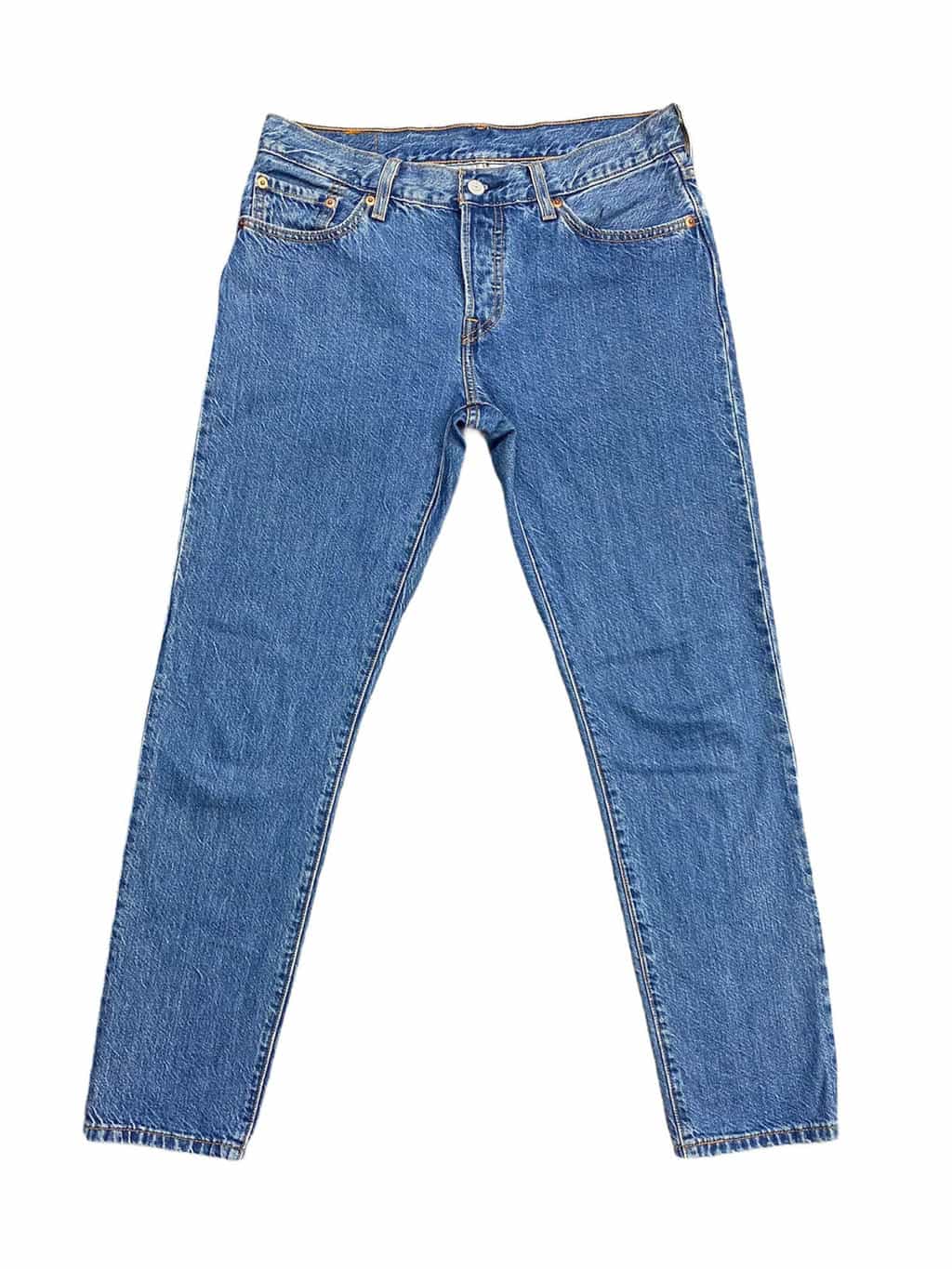 Levis 501 CT Jeans in Blue Stonewashed Denim - St Cyr Vintage