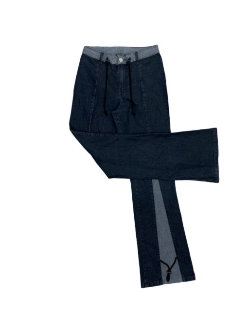 Vintage 90s tweans flare jeans in dark wash - W26 X L32
