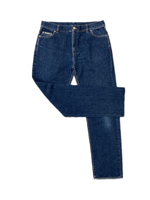 Vintage 1990s dark blue Calvin Klein straight leg jeans - W34 x L32