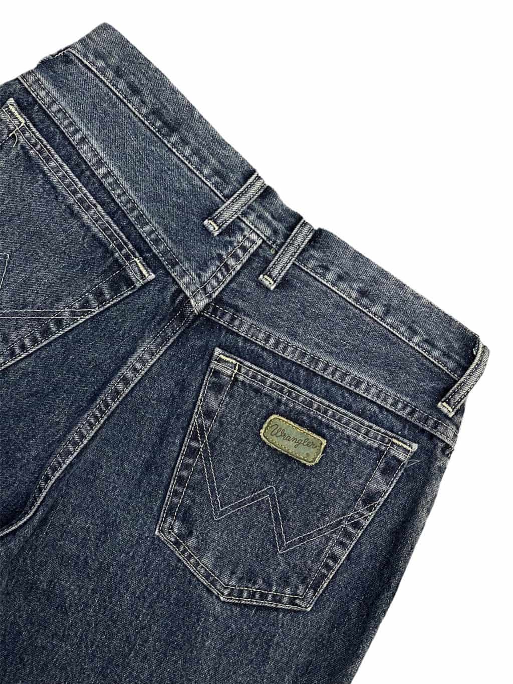 80s vintage womens Wrangler 'Lucille' mom jeans in dark grey / blue, made  in the UK - W28 x L31 - St Cyr Vintage