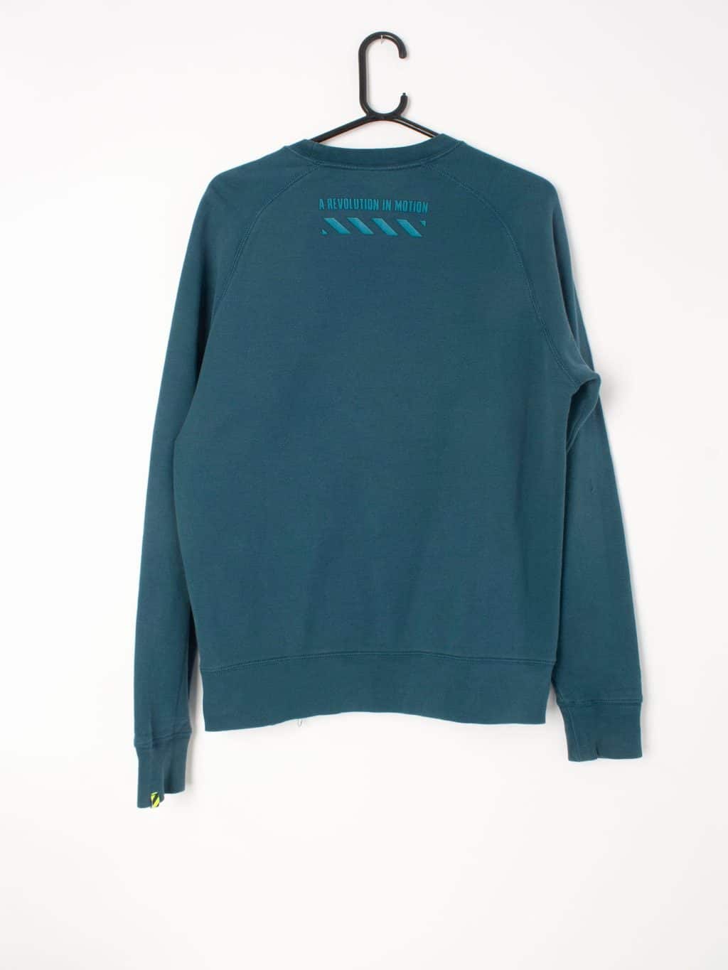 Mens Y2K Nike track & field '85 sweatshirt with side zip detail - M - Image 3