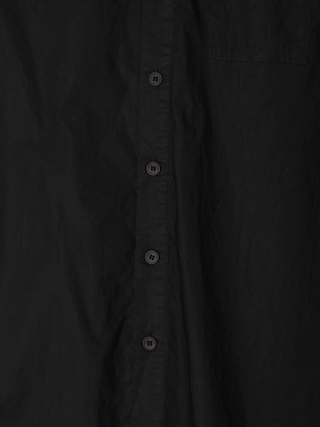 Womens Y-3 Yohji Yamamoto black fitted shirt with neon pink underlay - S / M - Image 2