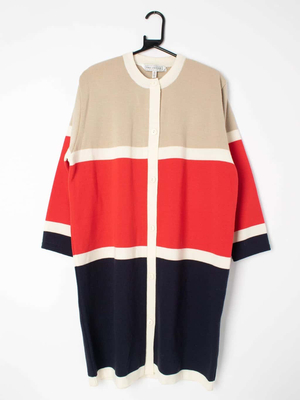 women's striped cardigan