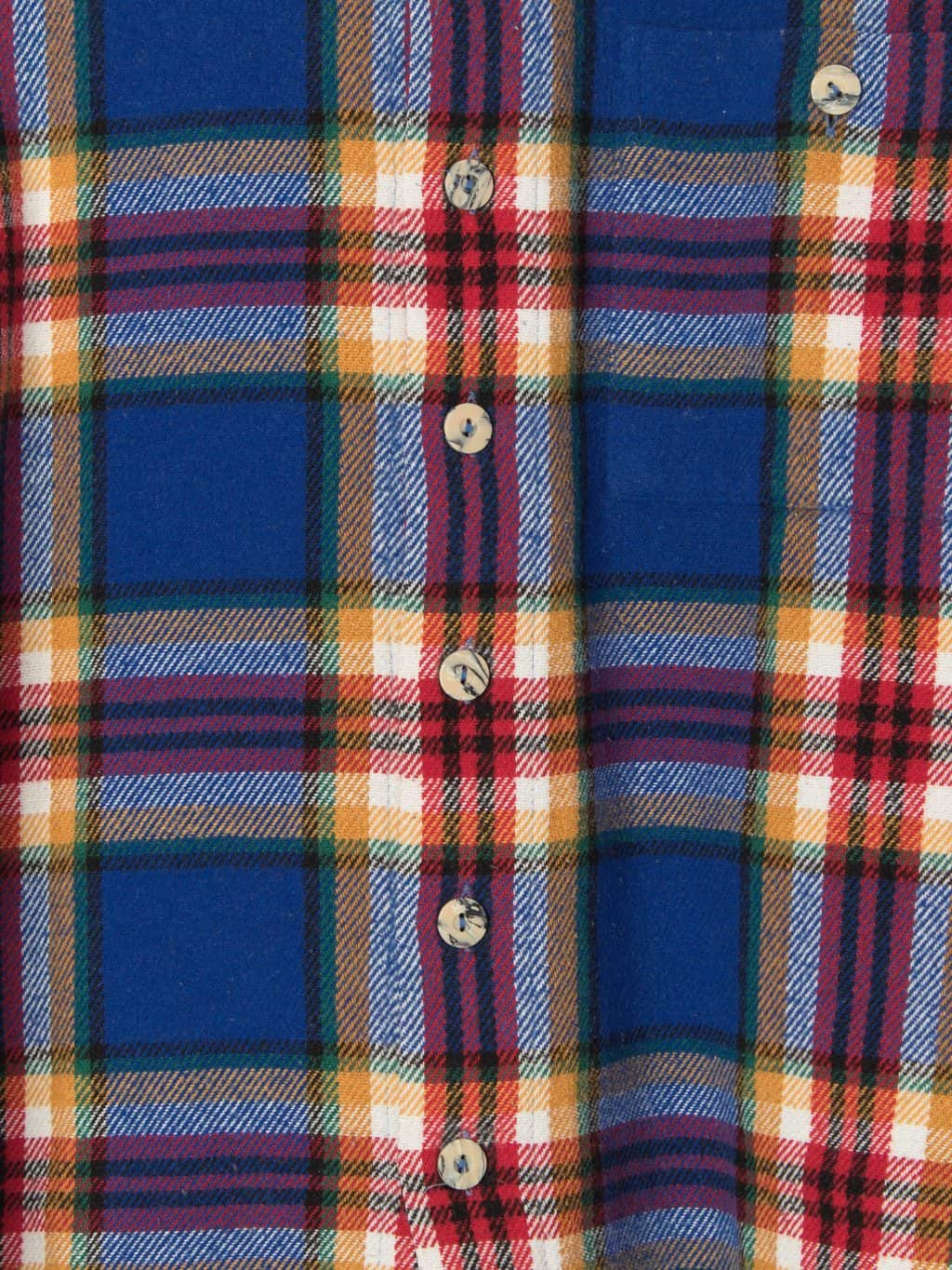 Mens vintage colourful plaid shirt by Angelo Litrico 90s thick flannel - Large - Image 3