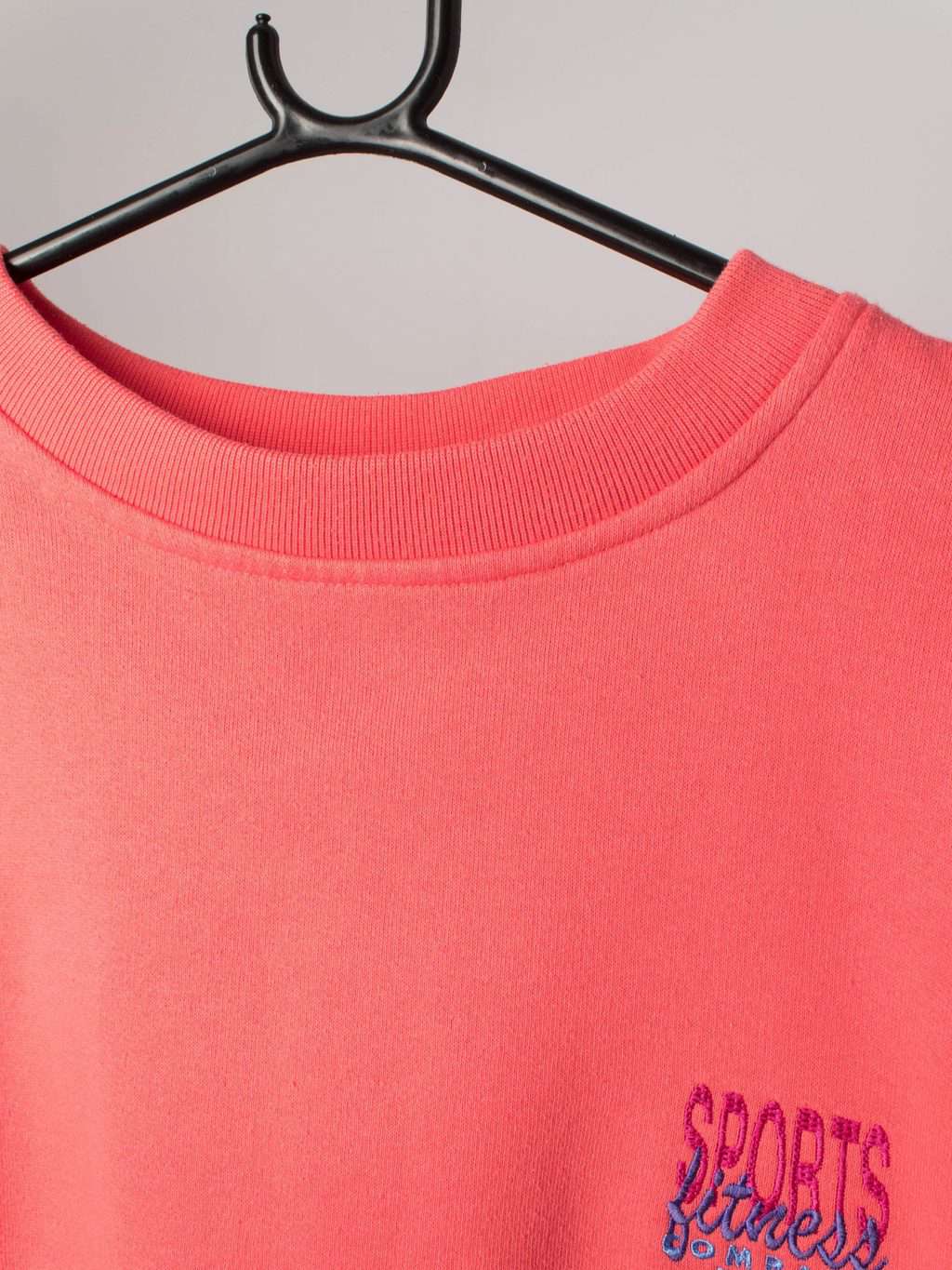 Vintage 90s womens Nike sweatshirt pink short sleeve - L - Image 3