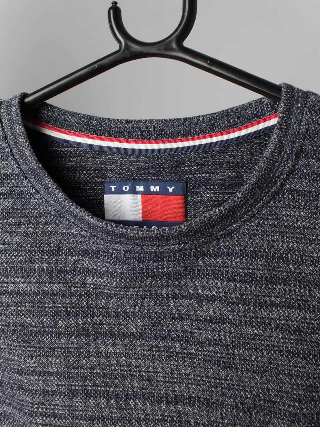 Tommy Hilfiger sweatshirt knitted navy blue white - Medium - Image 2