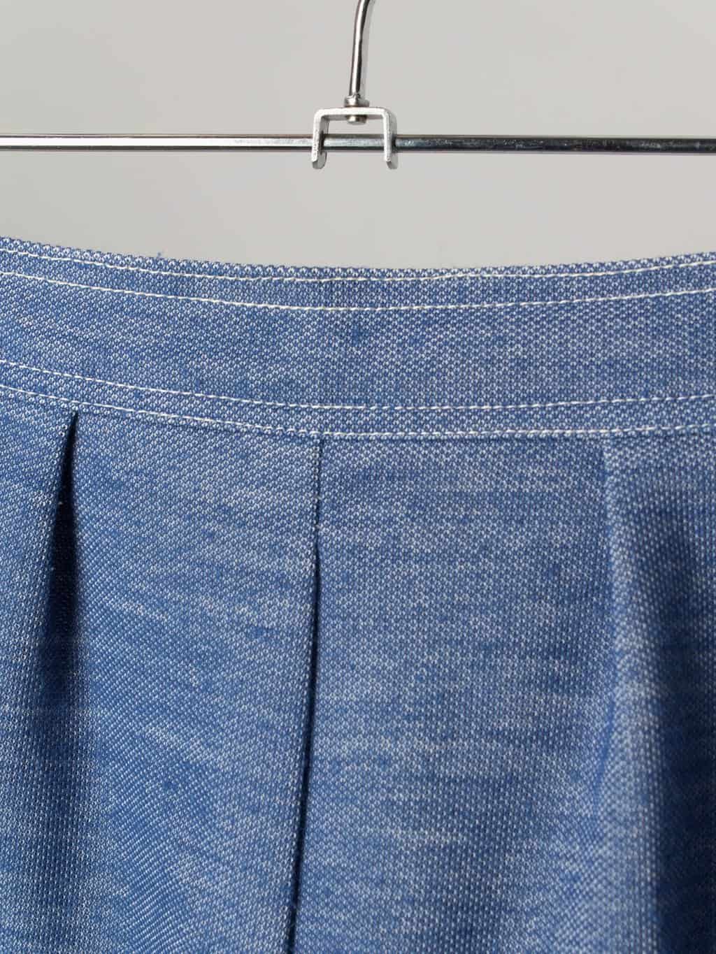 Vintage 1960s Womens blue tennis shorts by Centre Court, Made in England - UK 10/12 - Image 3