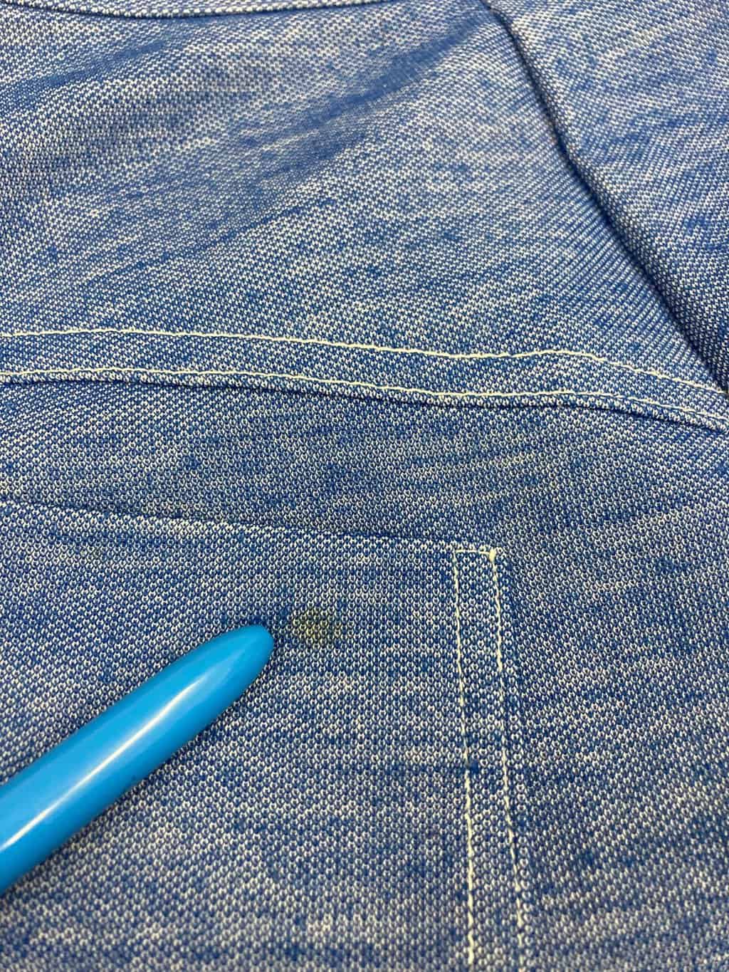 Vintage 1960s Womens blue tennis shorts by Centre Court, Made in England - UK 10/12 - Image 5