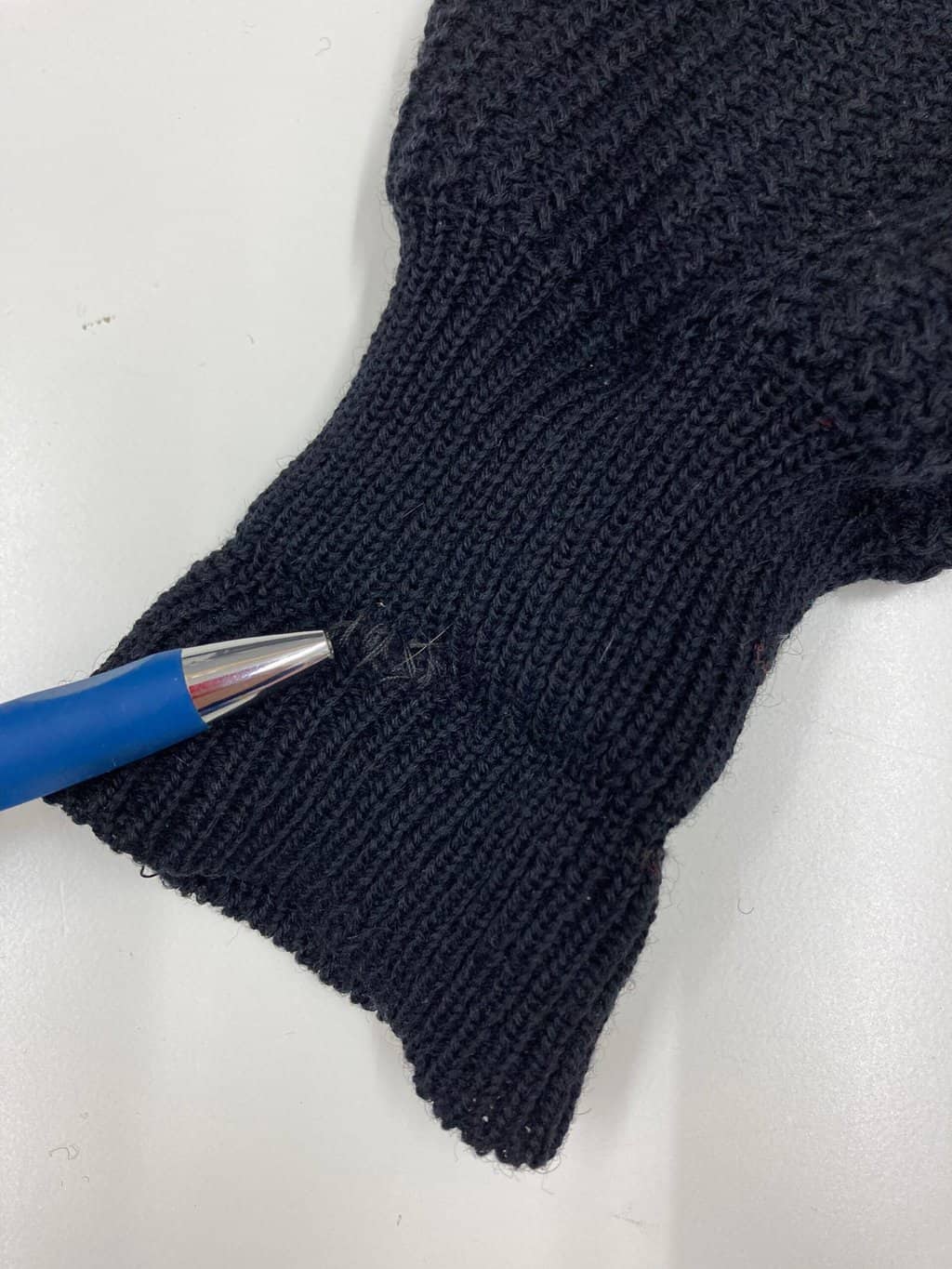 Vintage Scandi Wool Jacket 1960s In Knitted Teal Black By Scandinavian Creations Fiord Cliffs Medium Large 8