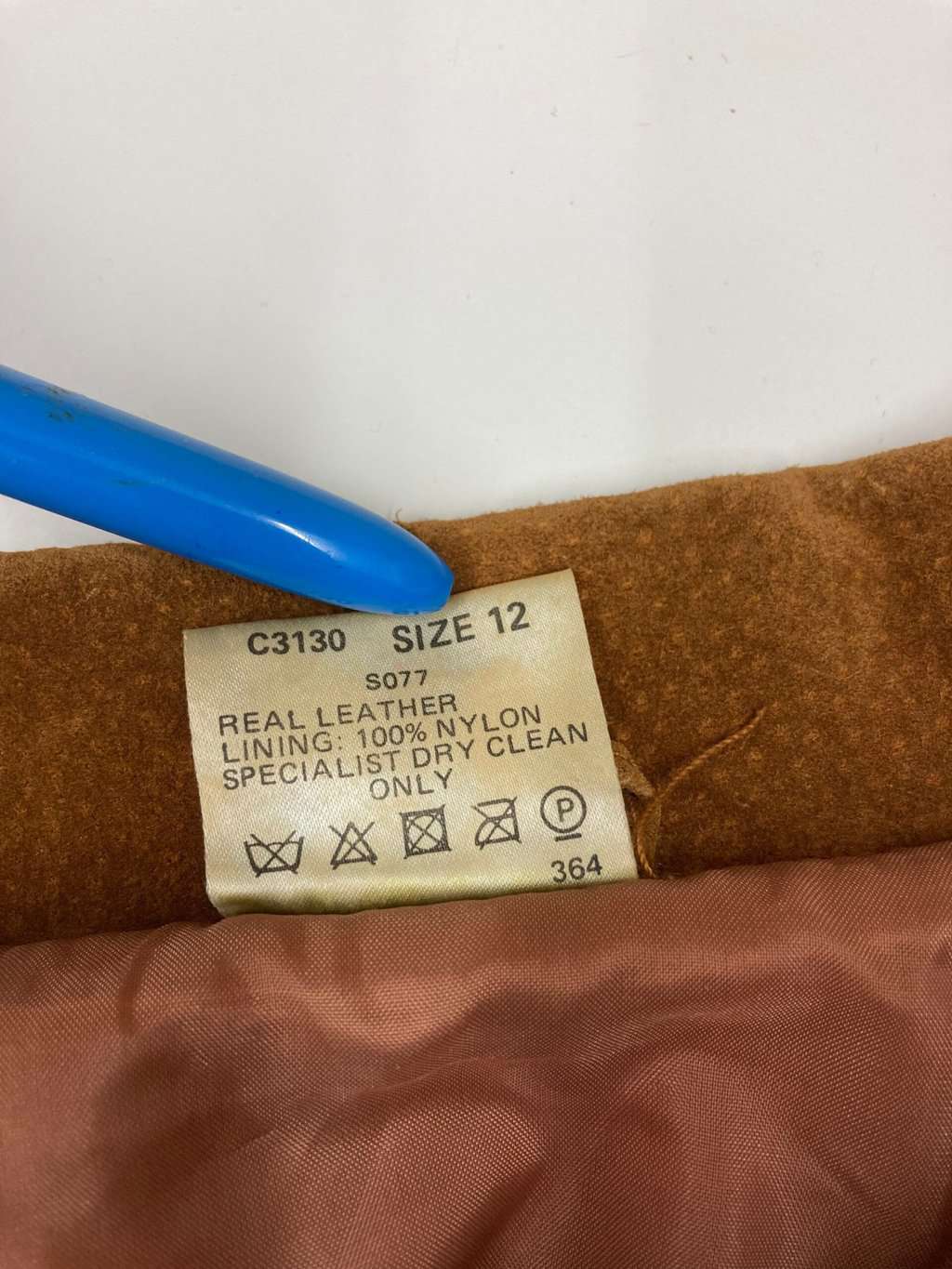 Vintage Suede Jacket Tan Brown With Belt And Fringe Details 1980s Western Inspired Small 5