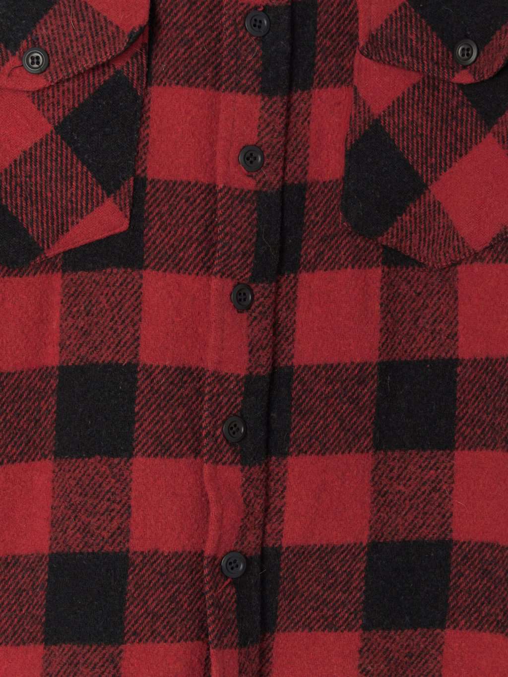Vintage Wrangler Plaid Shirt Red Black Western Shirt Made In Usa 1980s Large 2