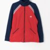 Vintage 70s Odlo Of Norway Sports Jacket In Red And Blue With Striped Lining Made In Norway Medium