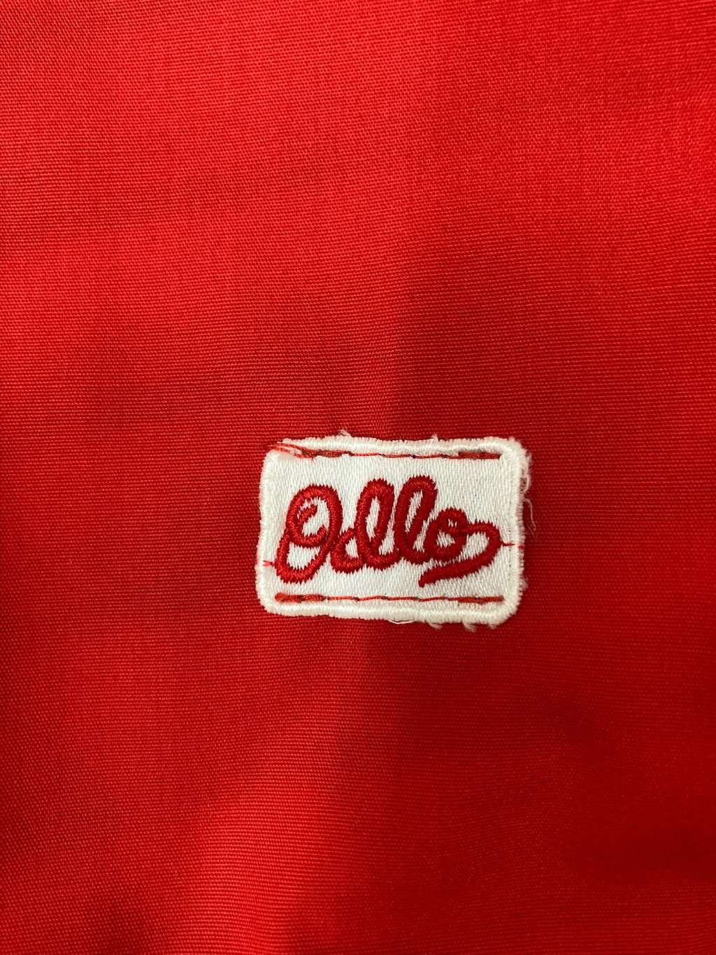 Vintage 70s Odlo Of Norway Sports Jacket In Red And Blue With Striped Lining Made In Norway Medium 5