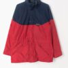 Vintage 80s Berghaus Gore Tex Jacket Red And Blue Raincoat Winter Coat Medium