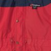 Vintage 80s Berghaus Gore Tex Jacket Red And Blue Raincoat Winter Coat Medium 2
