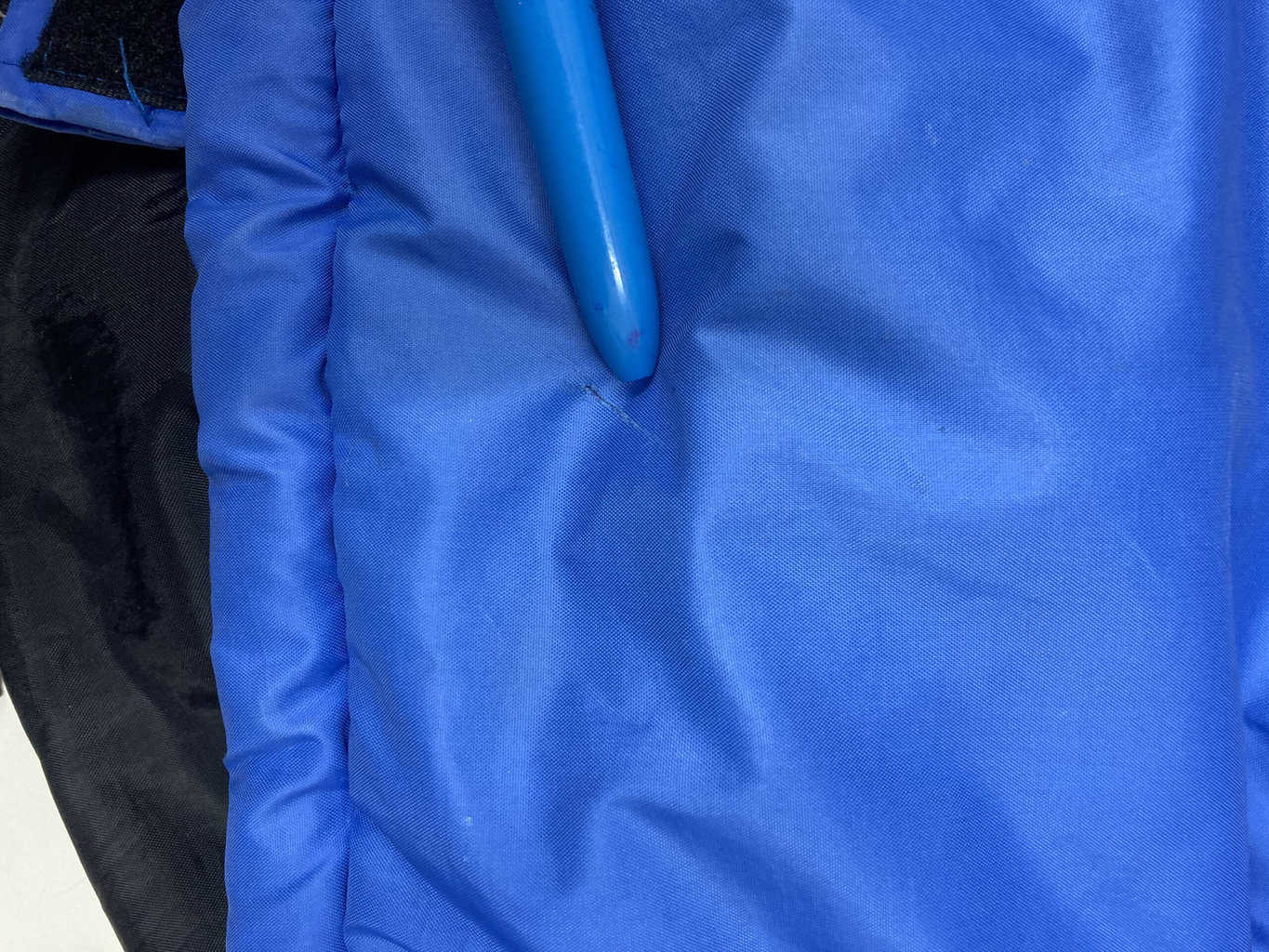 Vintage 90s Adidas Padded Sports Jacket Tri Colour With Spell Out Logo On The Back Large 6