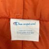 Vintage Champion Padded Sports Jacket Grey With Orange Lining Small 5