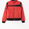 Vintage Y2k Puma Padded Winter Jacket Orange Red And Black Small Medium