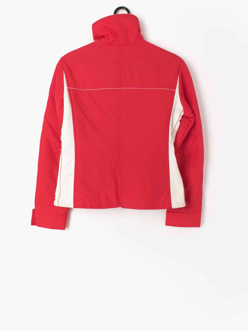 Womens Vintage 80s Klepper Ski Jacket Red And White Medium 3